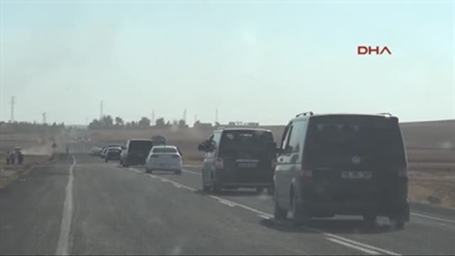 Şanlıurfa Hava Saldırısı Yapılan Kobani'de Çatışmalar Sürüyor Ek