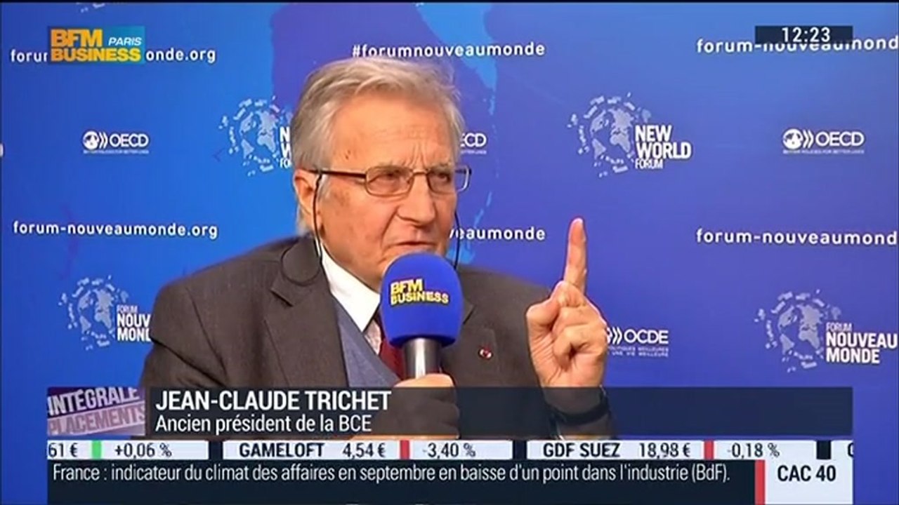 Croissance européenne: jusqu'où la BCE doit-elle s'impliquer ?: Jean-Claude Trichet  - 08/10