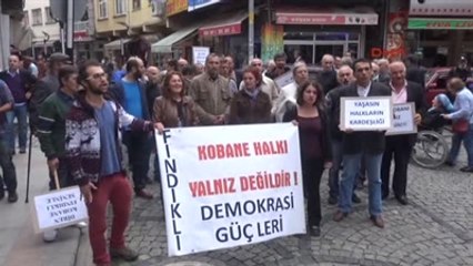 Rize'de Kobani İçin Oturma Eylemi