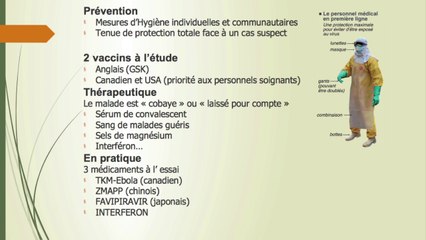 Conférence Pr Marc Gentilini - Le Virus EBOLA