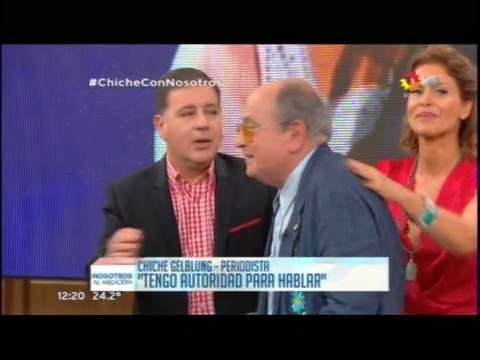Chiche Gelblung se fue del programa, ofendido con Fernanda Iglesias
