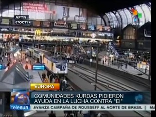 Kurdos piden ayuda al mundo para frenar ataques de EI a su comunidad