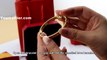 Cartier Love Bracelet-Cartier Love Bracelet Yellow Gold  Studded with 4 Diamonds B6035916