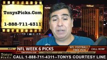 NFL Free Picks Thursday Night Football Predictions Point Spread Odds Betting Preview 10-9-2014