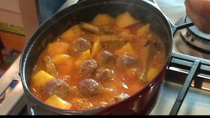 Patatas en aro pollo