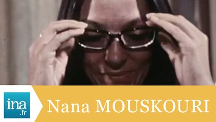 Nana Mouskouri sans ses lunettes - Archive INA