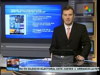 "We Transfer Mobile" APP para envío fácil de imágenes y videos