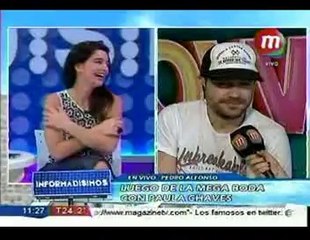 Pedro en Informadísimos - 08 de Octubre