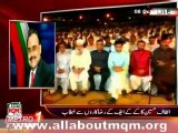 3rd day of Eid 2014: Altaf Hussain talk to MQM workers at main camp of KKF in Karachi