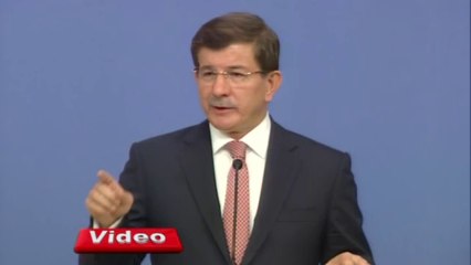 Davutoğlu'ndan Kobani eylemleri açıklaması - KonyaMesaj.com