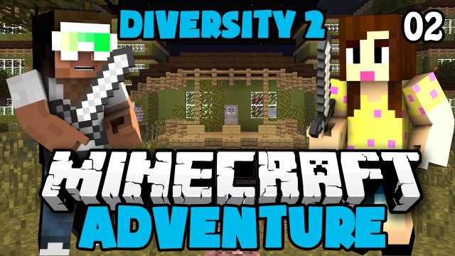 Minecraft Diversity 2 ADVENTURE w/Biggs87x - Ep 2 - The Struggle!