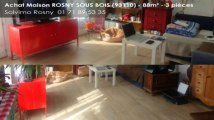 A vendre - maison - ROSNY SOUS BOIS (93110) - 3 pièces - 88m²