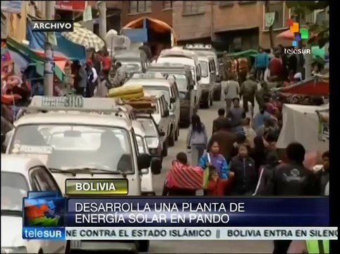 Bolivia promueve la explotación de fuentes alternativas de energía
