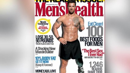 Double Amputee Vet is First Ultimate Men's Health Guy