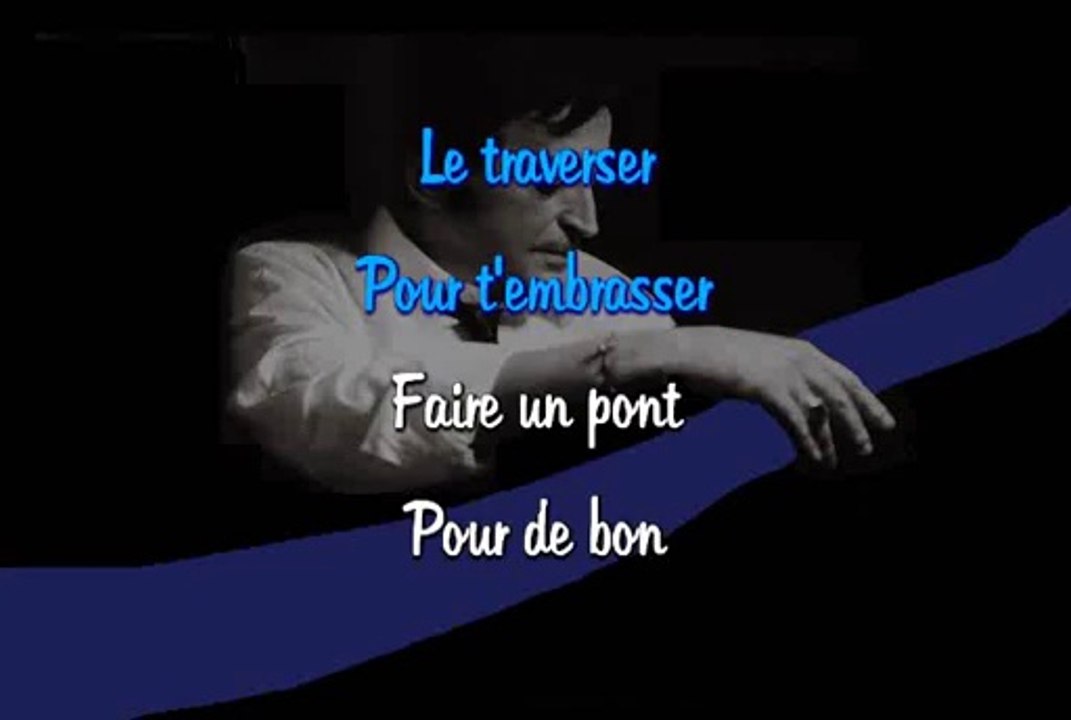 Faire un pont - Dick Rivers - Karaoké par Barbiche
