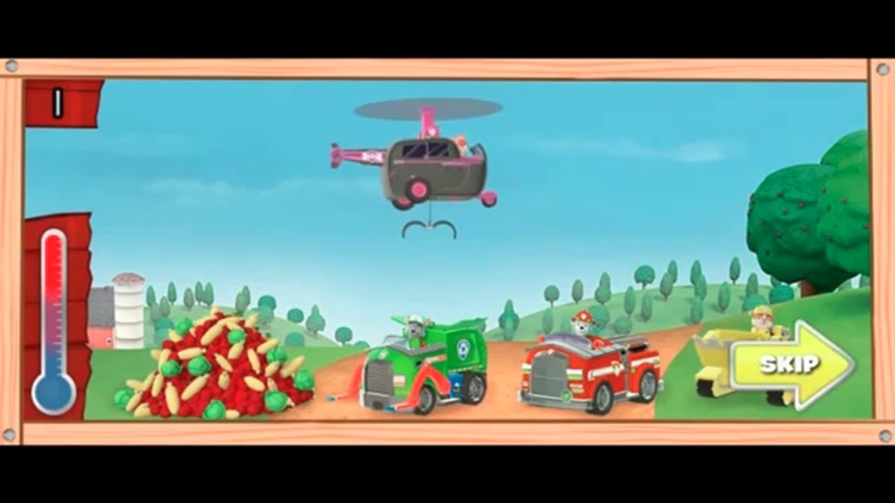 Paw Patrol Pups Save the Farm Full Movie Game Episode to play Games for Kids in English