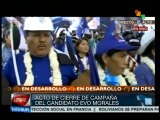 La unidad, clave para lograr victoria en elecciones de Bolivia: Evo