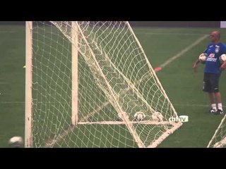 Superclássico das Américas: Dunga comanda treino em campo reduzido