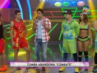 Zumba es eliminado de Combate