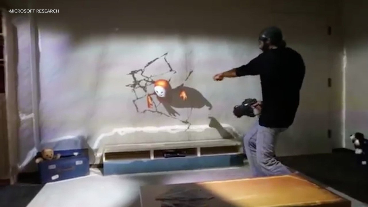 Microsoft Reveals Augmented Reality Prototype 'RoomAlive'