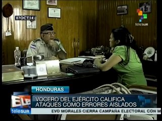Honduras: sociedad civil denuncia abusos de poder de militares