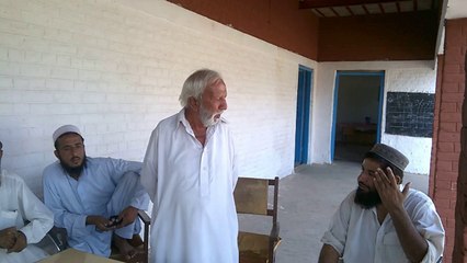 Kal aur Aaj Malk Sahib Speech in Middle School Ghorzandi 3-10-14