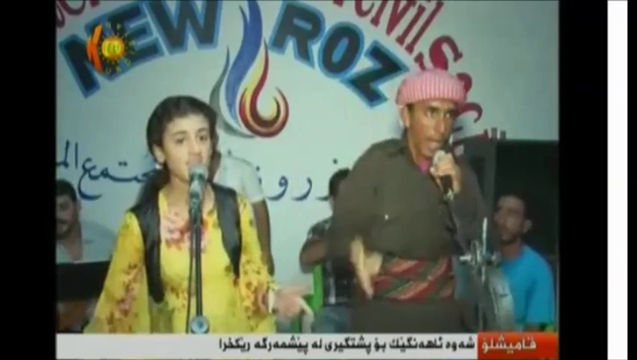 Piştgiriya ji bo Pêşmerge li rojavayê Kurdistanê bi şeveke hunerî