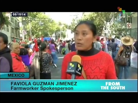 Mexican peasant farmers demand greater support, subsidies