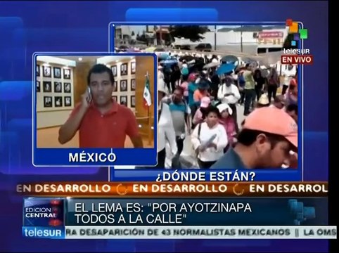 México: crece exigencia de justicia para estudiantes desaparecidos