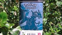 Opening A Charizard X and Y Elite Trainer Deck Shield Tin!!