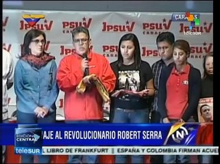 El asesinato de Serra no puede desmoralizar a la Revolución: Jaua