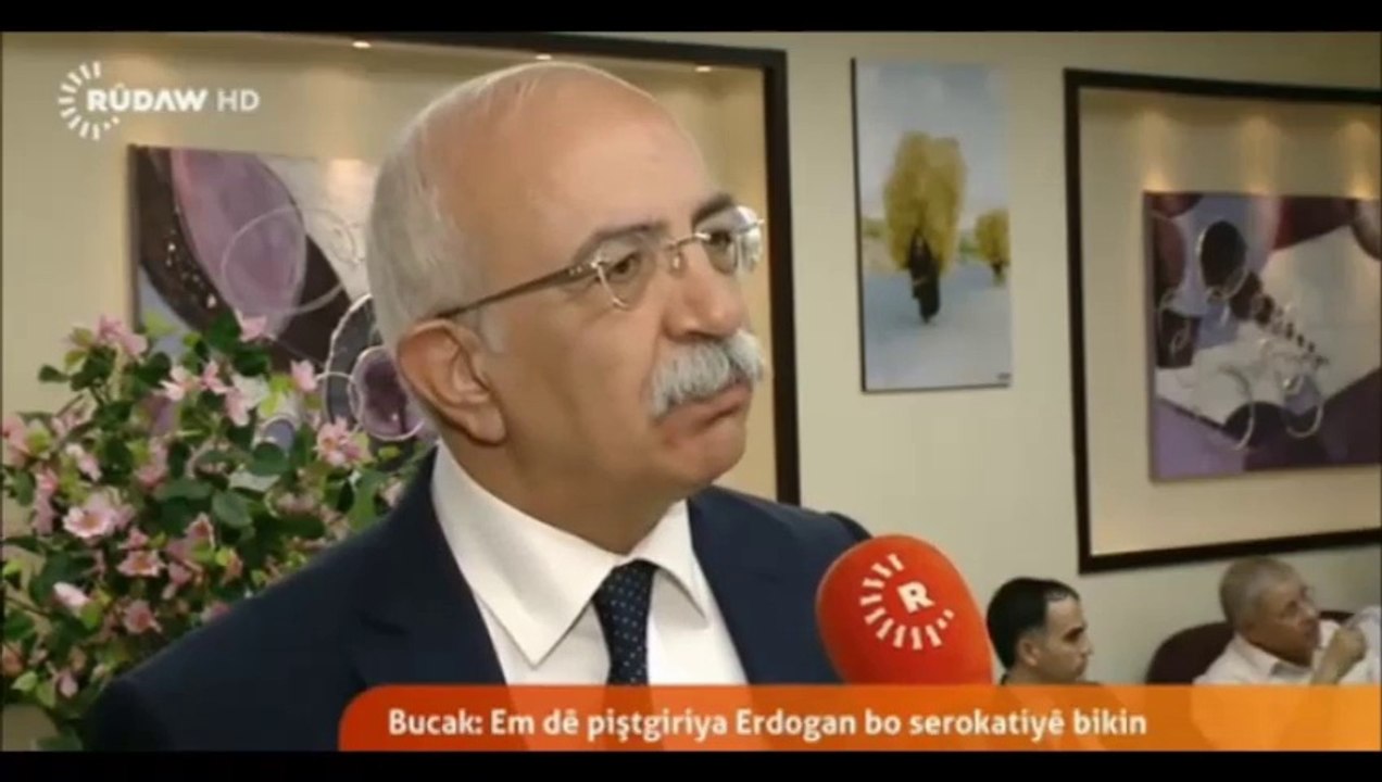 Sertac Bucak (PDK-T) di hilbijartina Serokomariya tirkiyê de piştgiriyê dide Erdogan! Ev pirr eyb bû
