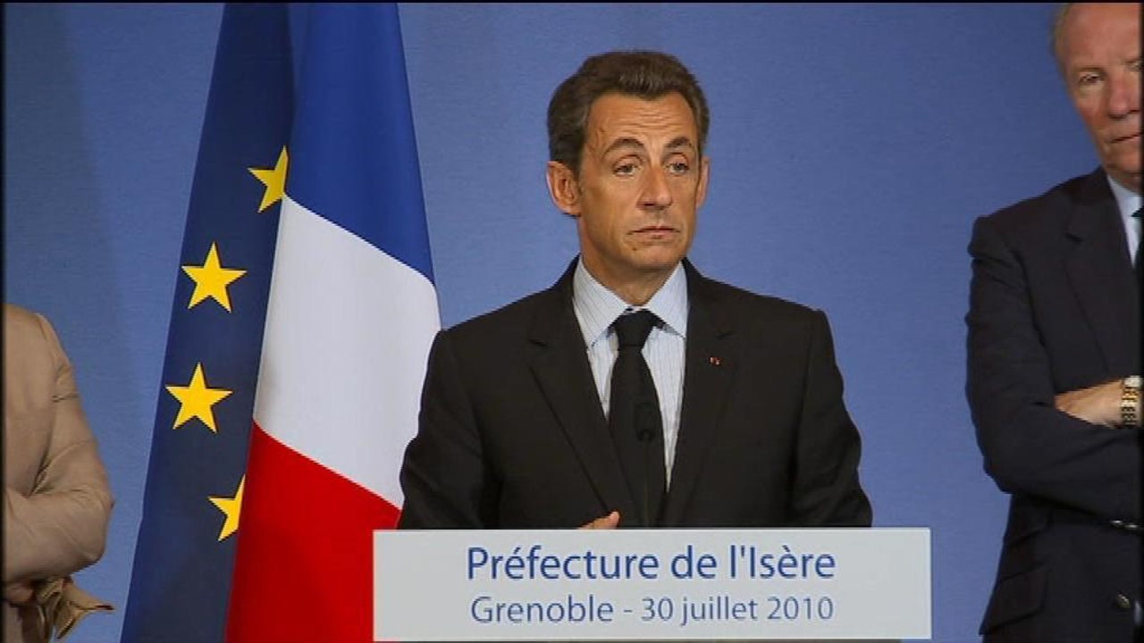 "Discours de Grenoble": l'inhabituel mea culpa de Nicolas Sarkozy