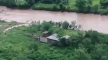 Flash Flood in Poonch River near Kotli Park Azad Kashmir 2014
