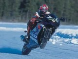 Motorbike Ice Roadracing