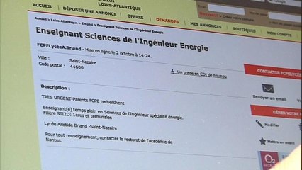 Et si les profs étaient recrutés sur internet ?