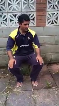 Abdul Razzaq Doing Als ice Bucket Challenge :D