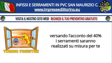 Infissi e Serramenti in PVC San Maurizio Canavese (TO)