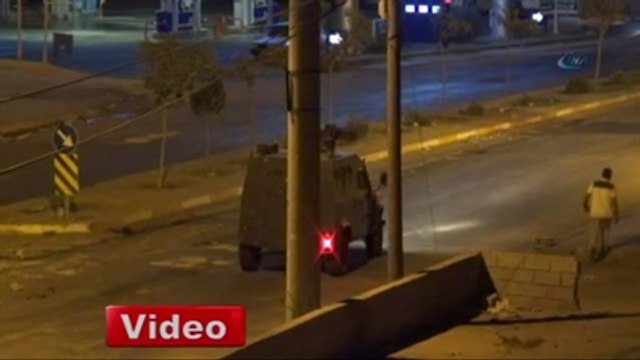 Silvan'da Olaylar Gece Boyunca Devam Etti