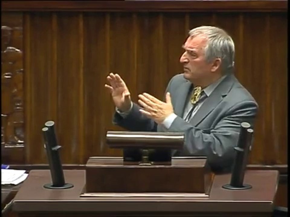 Poseł Jan Rzymełka - Wystąpienie z dnia 08 pa�dziernika 2014 roku.