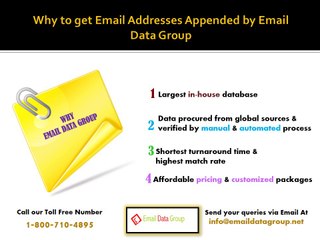 Get the most accurate information in the industry with Email Append