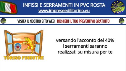 Infissi e Serramenti in PVC Rosta (TO)