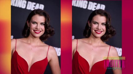 Lauren Cohan goes from zombie killer to vamp for Walking Dead's S5 party