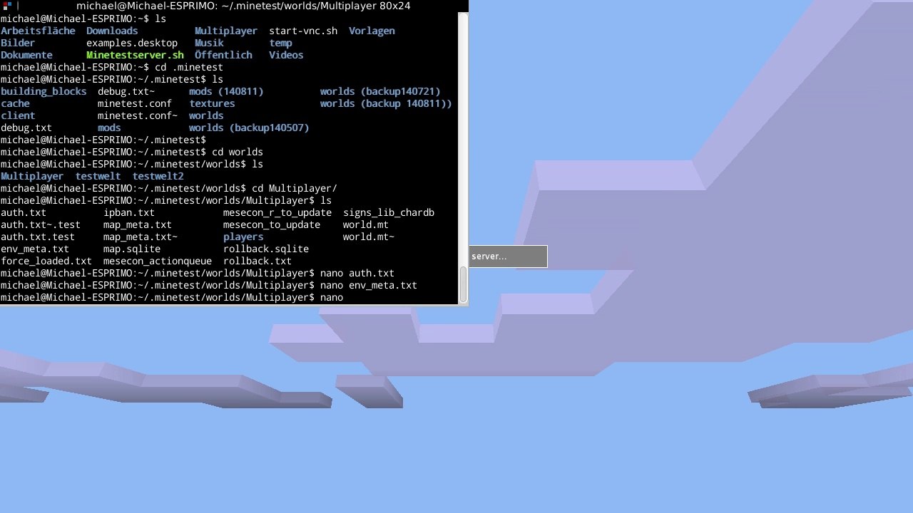 Ich spiele: Minetest #052 - Let's get technical [wenig Gameplay]