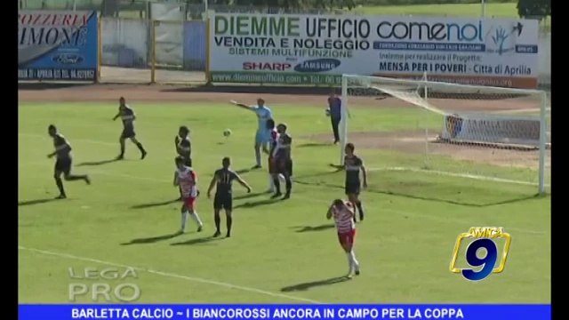 BARLETTA CALCIO | I biancorossi ancora in campo per la coppa