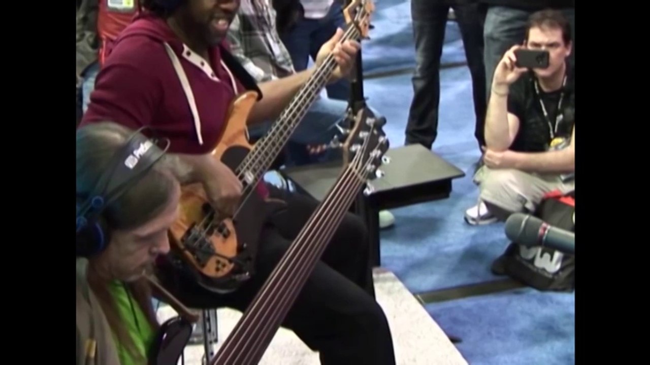 Victor Wooten, Steve Bailey, and David "Fingers" Haynes (NAMM 2013 for PreSonus) FULL