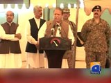 PM visits Miranshah-09 Oct 2014