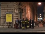 Napoli - Esplosione nel sottosuolo in Via Verdi, vicino filiale Unicredit -live- (08.10.14)