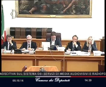 Roma - Radio e televisioni, audizione Siae (08.10.14)