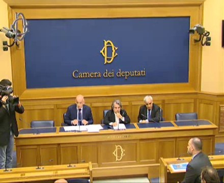 Roma - Conferenza stampa di Francesco Paolo Sisto e Renato Brunetta (08.10.14)